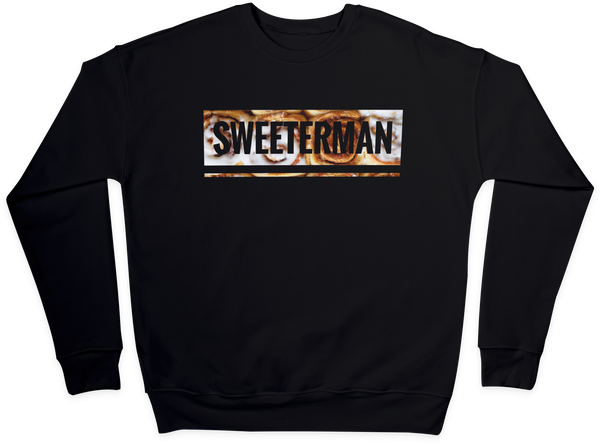 Sweeterman (Cinnamon Bun) Crew Neck Sweater